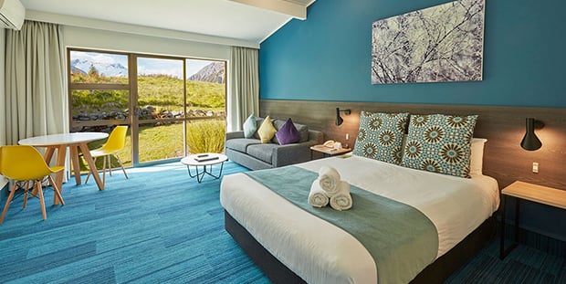 mt cook lodge room7 mt cook lodge room7