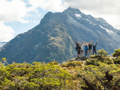 small group key summit fiordland national park