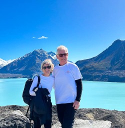 Lake Tasman Lookout in Mount Cook National Park