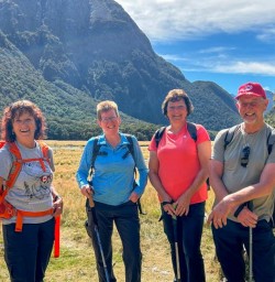 1 Small Group Hike on the Routeburn Track Great Walk 07MAR25