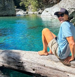 1 Solo Woman by Beautiful Blue Water Routeburn Track 07MAR25