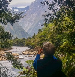 Arthur river, Fiordland New Zealand