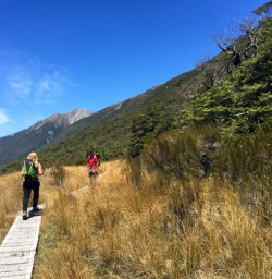 hiking at arthurs pass