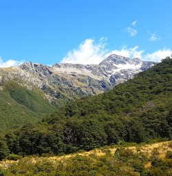 arthurs pass mountains