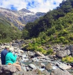 relaxing in arthurs pass