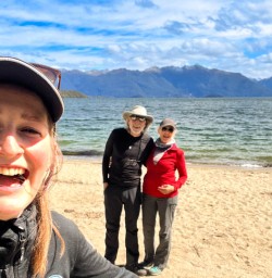 Beach on kepler track hike