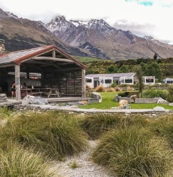 Camp Glenorchy in Otago, New Zealand