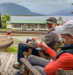 Drink at Lake Brunner, West Coast New Zealand