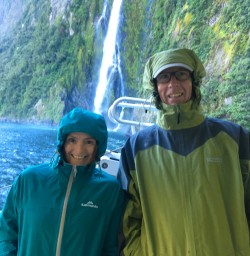 1 falls couple boat milford sound