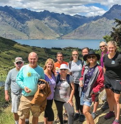 Group above Lake Dispute, Otago New Zealand