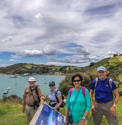 Group at Matiatia Bay, Waiheke Island Auckland New Zealand