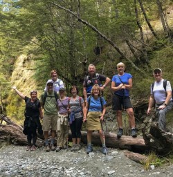 Group at Queenstown, Otago New Zealand
