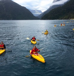 Kayaking Tour at Milford Sound