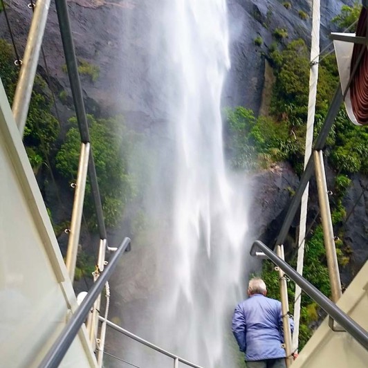 Stirling Falls at Milford Sound