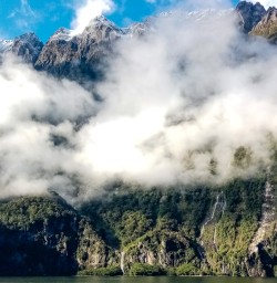 Milford Sound fiords landscape