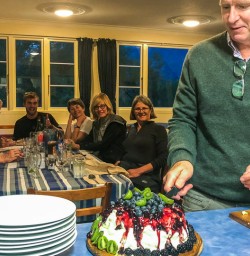 Pavlova Cake at Kinloch, Otago New Zealand
