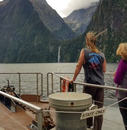 Stirling Falls, Milford Sound Fiordland Southland New Zealand