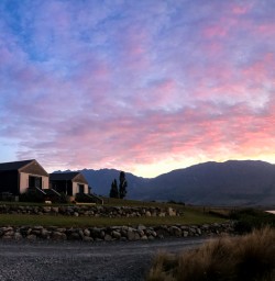 Sunset at Lake Ohau