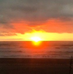 Sunset at Punakaiki, West Coast New Zealand