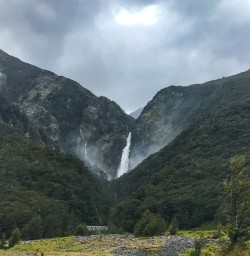 Waterfall in Arthurs Pass