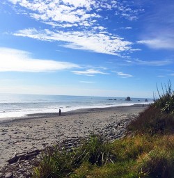 west coast beach