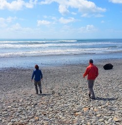 west coast beach