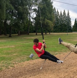 Zipline at Te Anau, Fiordland New Zealand