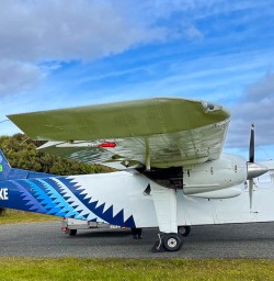 Flight to Stewart Island 