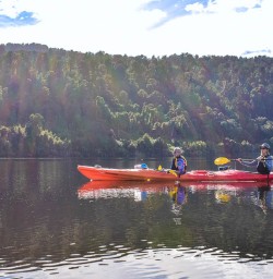 Lake Mapourika kayaking tours 