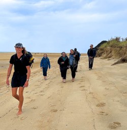 Making our way to Torrent Bay Lodge