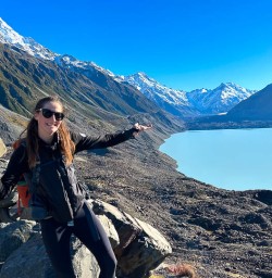 Tasman Lake Mount Cook National Park 