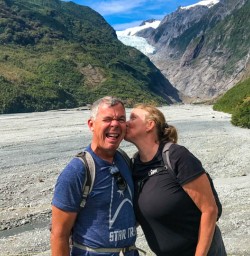 Couple at Franz Josef Glacier