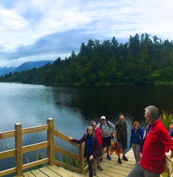 Lake Matheson on the West Coast. 