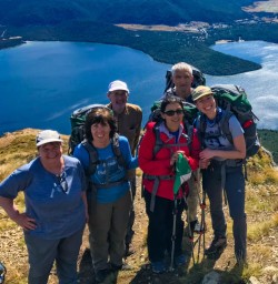Group overlooking St Arnaud