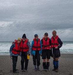 Guided tour at Martins Bay