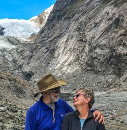 Happy guests at Franz Josef glacier