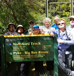 Group at Hollyford Track