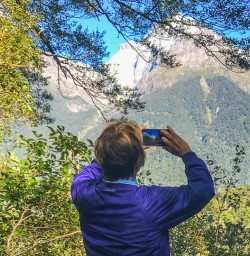 Hollyford Track mountains, Fiordland National Park Southland New Zealand