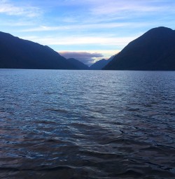 An early morning jet boat trip