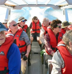 jetboating on lake mckerrow