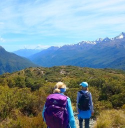 hikers at key summit