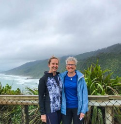 Pair of guests in Punakaiki