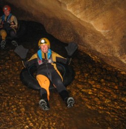 Rafting at Nile River Caves, West Coast New Zealand