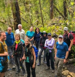 10. Pororari Track guests together