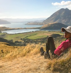 10. Solo guest enjoying views from Rocky Mountain Trail