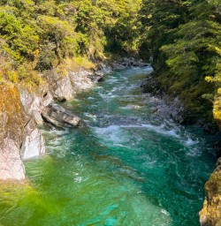 10. West Coast raging river