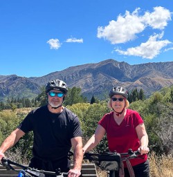 Adventure cycling tour in Arrowtown