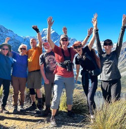 Hike to Sealy Tarns in Mount Cook National Park