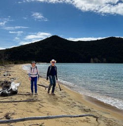 Hiking in Able Tasman National Park
