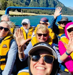 Jet boat ride on the Wilkin River